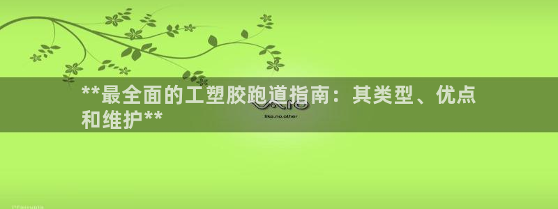 谈球吧在线登陆：**最全面的工塑胶跑道指南：其类型、优点
和维护**