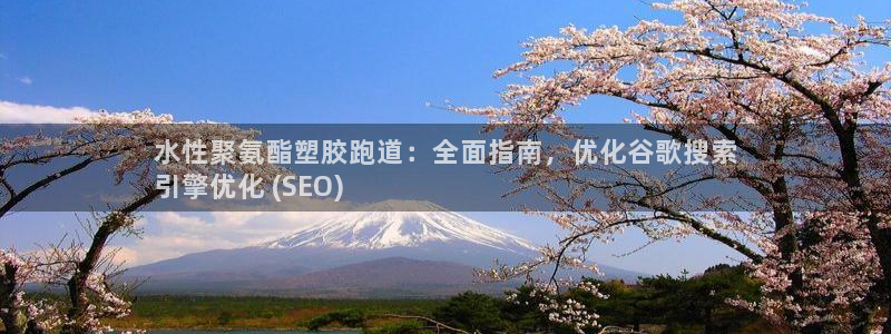 谈球吧属于哪个旗下：水性聚氨酯塑胶跑道：全面指南，优化谷歌搜索
引擎优化 (SEO)