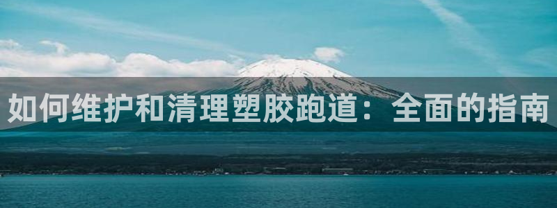 谈球吧的聊天软件叫什么名字：如何维护和清理塑胶跑道：全面的指南
