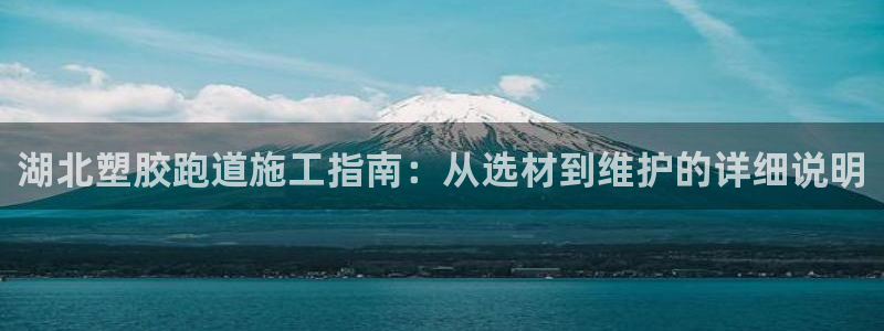 谈球吧官网在线入口免费观看高清版：湖北塑胶跑道施工指南：从选材到维护的详细说明