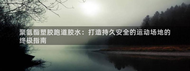 谈球吧app体育下载：聚氨酯塑胶跑道胶水：打造持久安