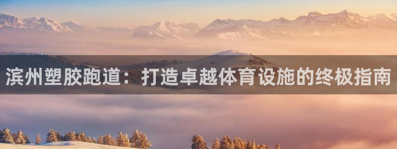 谈球吧打不开了：滨州塑胶跑道：打造卓越体育设施的终极