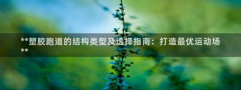 谈球吧算违法行为吗：**塑胶跑道的结构类型及选择指南：打造最优运动场
**
