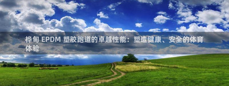 谈球吧体育app官网下载安卓：桦甸 EPDM 塑胶跑