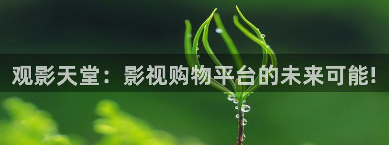 迅播影院下载：观影天堂：影视购物平台的未来可能!