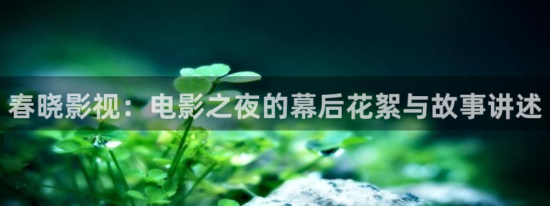 迅播影院伦理片：春晓影视：电影之夜的幕后花絮与故事讲述